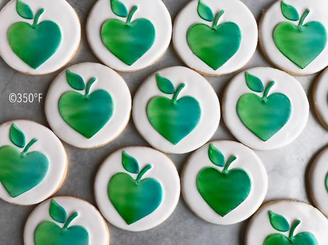 Logo cookies for a corporate event