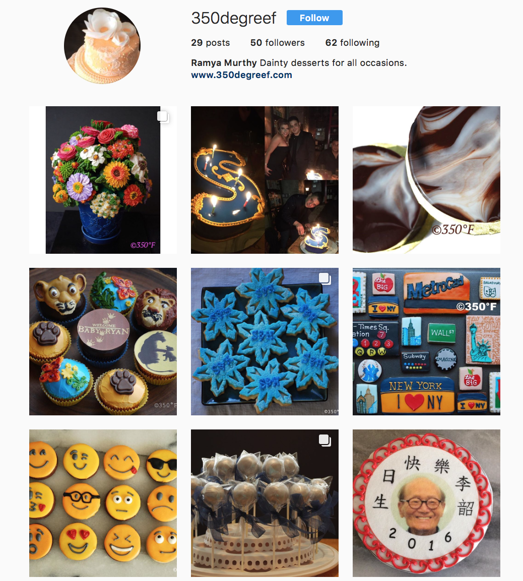 Follow us on instagram at 350degreef