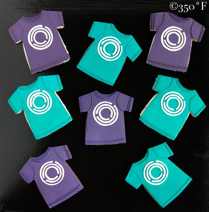 logo t-shirt cookies