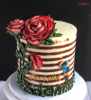 Neapolitan birthday cake