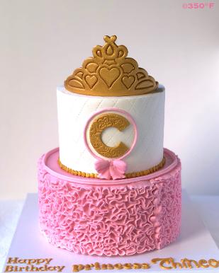 A birthday cake for  little princess Chineo who turned 9