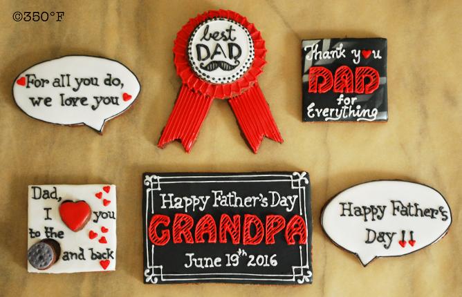 Father's Day cookies