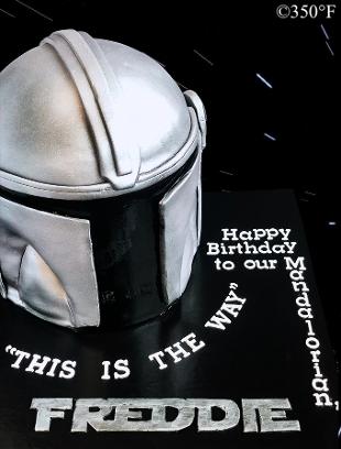 mandalorian cake