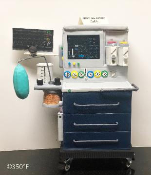 anesthesia machine cake