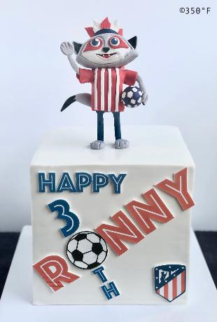 atletica themed 30th birthday cake