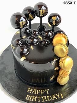 Hennessy cake for a 40th birthday celebration