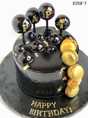 Hennessy cake for a 40th birthday celebration