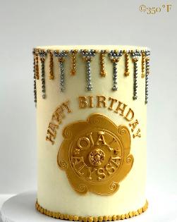 a vegan birthday cake